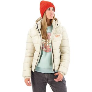 Superdry Sports Puffer Jacket Beige S Vrouw
