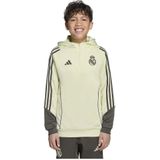 adidas - Real Madrid - Hoodie - Lichtgroen Grijs - 100% Gerecycled Polyester, AEROREADY Technologie