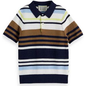Scotch & Soda 179512 Korte Mouw Poloshirt