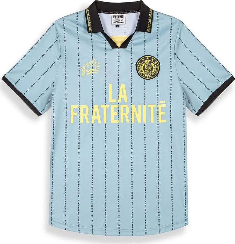 Grimey - La Fraternite Bruler Piller - T-shirt - Blauw