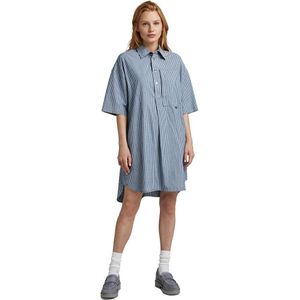 G-star Shirt Short Sleeve Dress Blauw S Vrouw