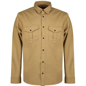 Hugo Enio 10247641 01 Long Sleeve Shirt Beige 40 Man