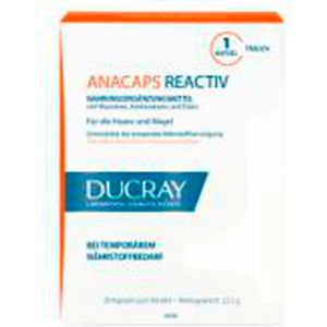Ducray Anacaps Reactiv Lichaamsbehandeling 90 Eenheden