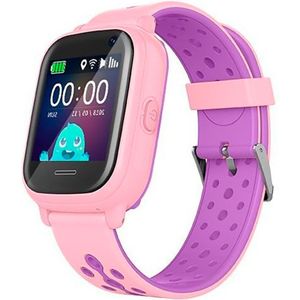 Leotec Kids Allo Gps Anti-loss Smartwatch Roze,Zwart