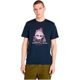 Timberland Front Seasonal Tree Logo Graphic T-shirt Met Korte Mouwen