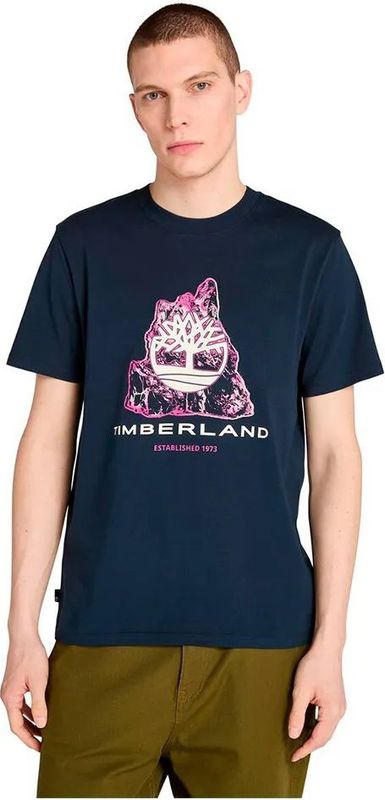 Timberland Front Seasonal Tree Logo Graphic T-shirt Met Korte Mouwen