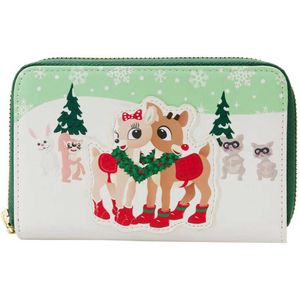 Loungefly Merry Couple Rudolph The Red Nosed Reindeer Wallet Wit  Man
