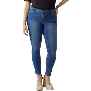 Vero Moda Curve Fanya Slim Fit Vi3312 Jeans Blauw 54 / 32 Vrouw