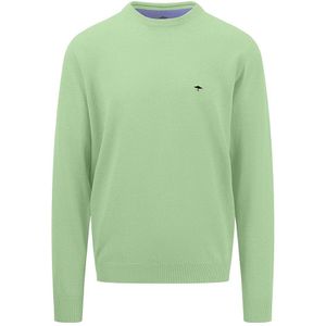 Fynch Hatton 1413210 O Neck Sweater Groen 3XL Man