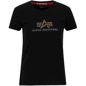 ALPHA INDUSTRIES - Crystal - T-shirt - Wit - Katoen