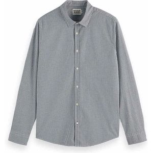 Scotch & Soda - Micro Check - Overhemd - Lange Mouwen