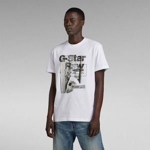 G-star Hq Print T-shirt Met Korte Mouwen