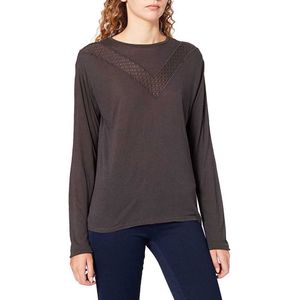 Superdry Rock Lace Long Sleeve T-shirt Zwart 2XS Vrouw