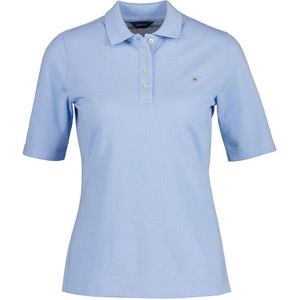 Gant Original Lss Pique Short Sleeve Polo Blauw L Vrouw