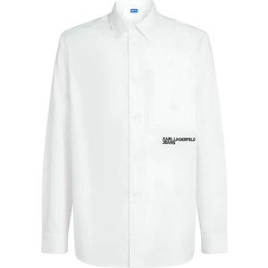 Karl Lagerfeld Jeans A3m16021 Oxford Overhemd Met Lange Mouwen