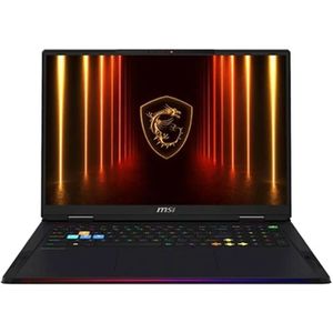 Msi Raider A18 Hx A9wig-040es 18´´ R9-9955hx3d/64gb/2tb Ssd/rtx 5080 Gaming-laptop