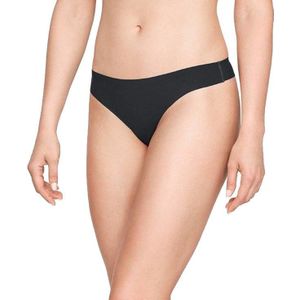Under Armour Pure Stretch Thong Panties 3 Units Zwart XL Vrouw