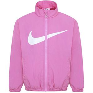 Nike Kids Swoosh Windbreaker Jacket Roze 5-6 Years Meisje