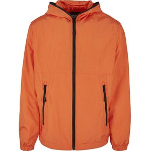 Urban Classics Jacket Full Zip Nylon Crepe Oranje S Man