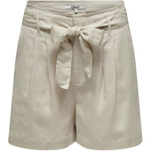 Only Mitzi Life Shorts Beige L Vrouw