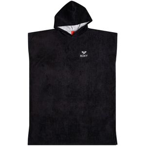 Roxy - Sunny Joy - Poncho Handdoek - Effen Katoenen Badstof - Kangoeroezakken