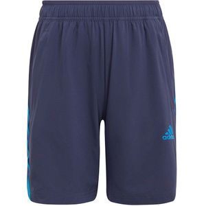Adidas Ar Woven 3 Stripes Shorts Blauw 7-8 Years
