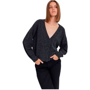 Vero Moda Doffy 10259445 V Neck Sweater Zwart S Vrouw