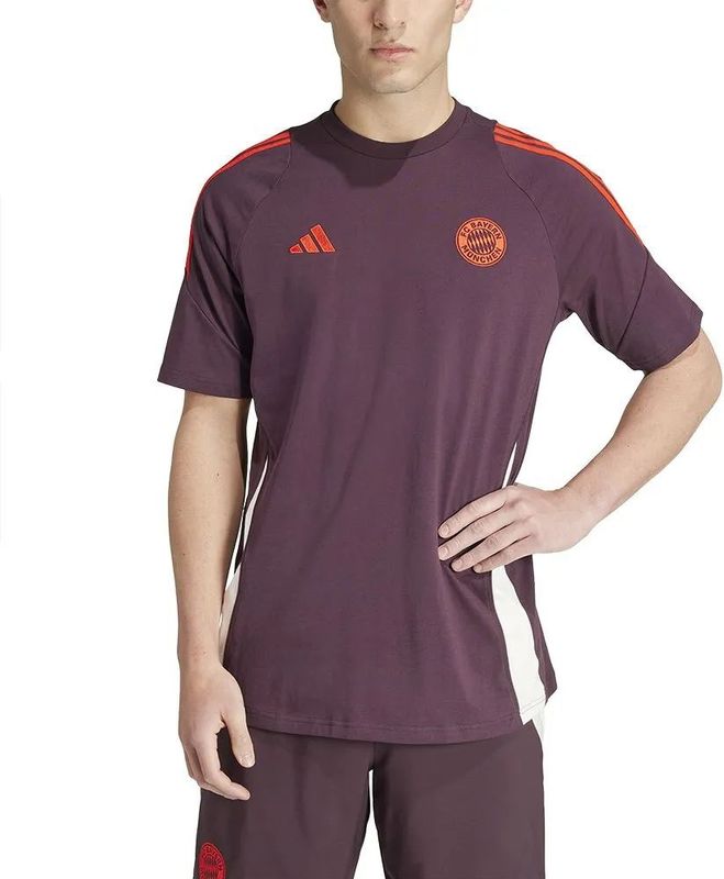 adidas - Tiro 2024/25 - T-shirt - Rood/Wit - Climalite Technologie