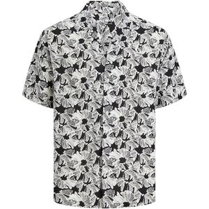 Jack & Jones Luke Party Aop Plus Size Short Sleeve Shirt Veelkleurig 3XL Man