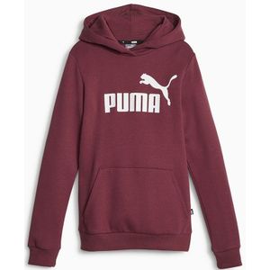 Puma Ess Logo Fl G Hoodie Rood 9-10 Years Meisje