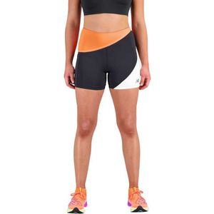 New Balance Q Speed Shape Shield 4´´ Fitted Shorts Zwart L Vrouw