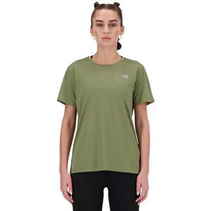 New Balance Sport Essentials Short Sleeve T-shirt Groen XS Vrouw