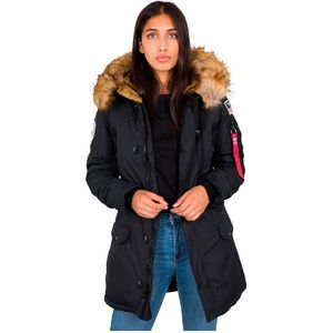 Alpha Industries Polar Jacket Zwart S Vrouw