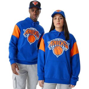 New Era Nba Color Insert New York Knicks Hoodie Blauw XS Man