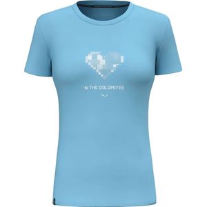 Salewa Pure Heart Dry T-shirt Met Korte Mouwen