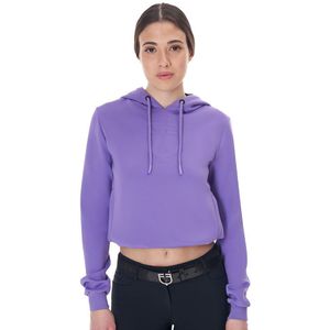 Equestro Cut Out Hoodie Paars XL Vrouw