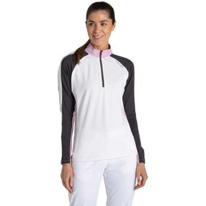 Craghoppers Nosilife Ivybridge Half Rits Lange Mouw T-shirt