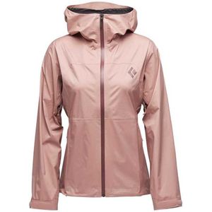 Black Diamond Stormline Stretch Rain Jacket Roze L Vrouw