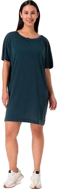 Super.natural - W LAGUNA DRESS - Jurk - Merinowol - Oversized T-shirtmodel - Knielang
