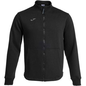 Joma - Sweatshirt - Grijs - Fleece - Ritssluiting - Geribbelde Manchetten