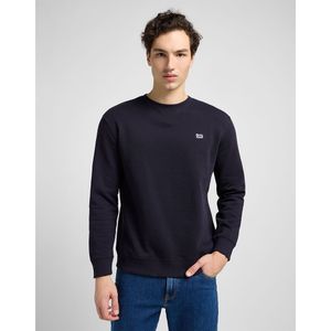 Lee Plain Crew Sweatshirt Zwart 2XL / Regular Man