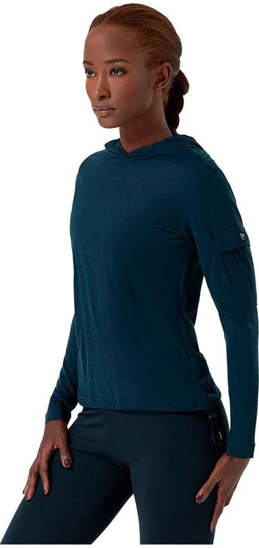 Super.natural - W RELAX LIGHT POCKET HOODIE - Hoodie - Merinowol