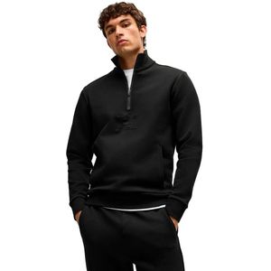 BOSSvoor mannen. 50530019 Sweatshirt Tape zwart (M), Casual, Katoen