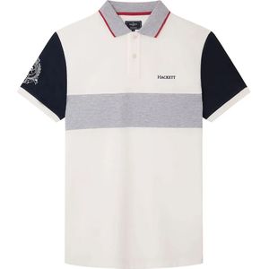 Hackett Heritage Panel Korte Mouw Poloshirt
