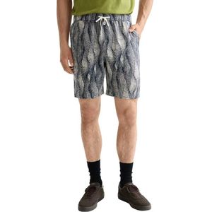 Scotch & Soda Fave2 Printed Tencel Regular Fit Korte Broek