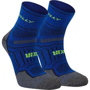 Hilly - TwinSkin - Sportsokken - Electric blue/Grijs