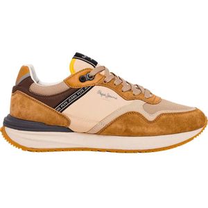 Pepe Jeans - Buster Pro Combi - Sneakers - Zwart - Varkenssuède