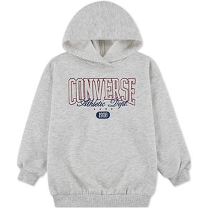 Converse - Boyfriend - Hoodie - Grijs - Katoen