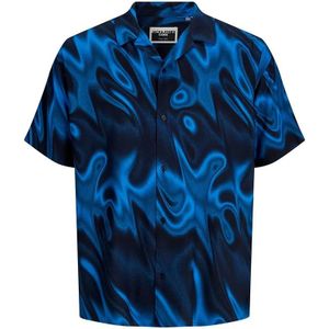 Jack & Jones Jeff Digital Aop Resort Overhemd Met Korte Mouwen