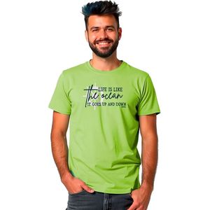 Kruskis Up And Down T-shirt Met Korte Mouwen